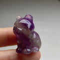 Katze-Schnitzerei 28 mm