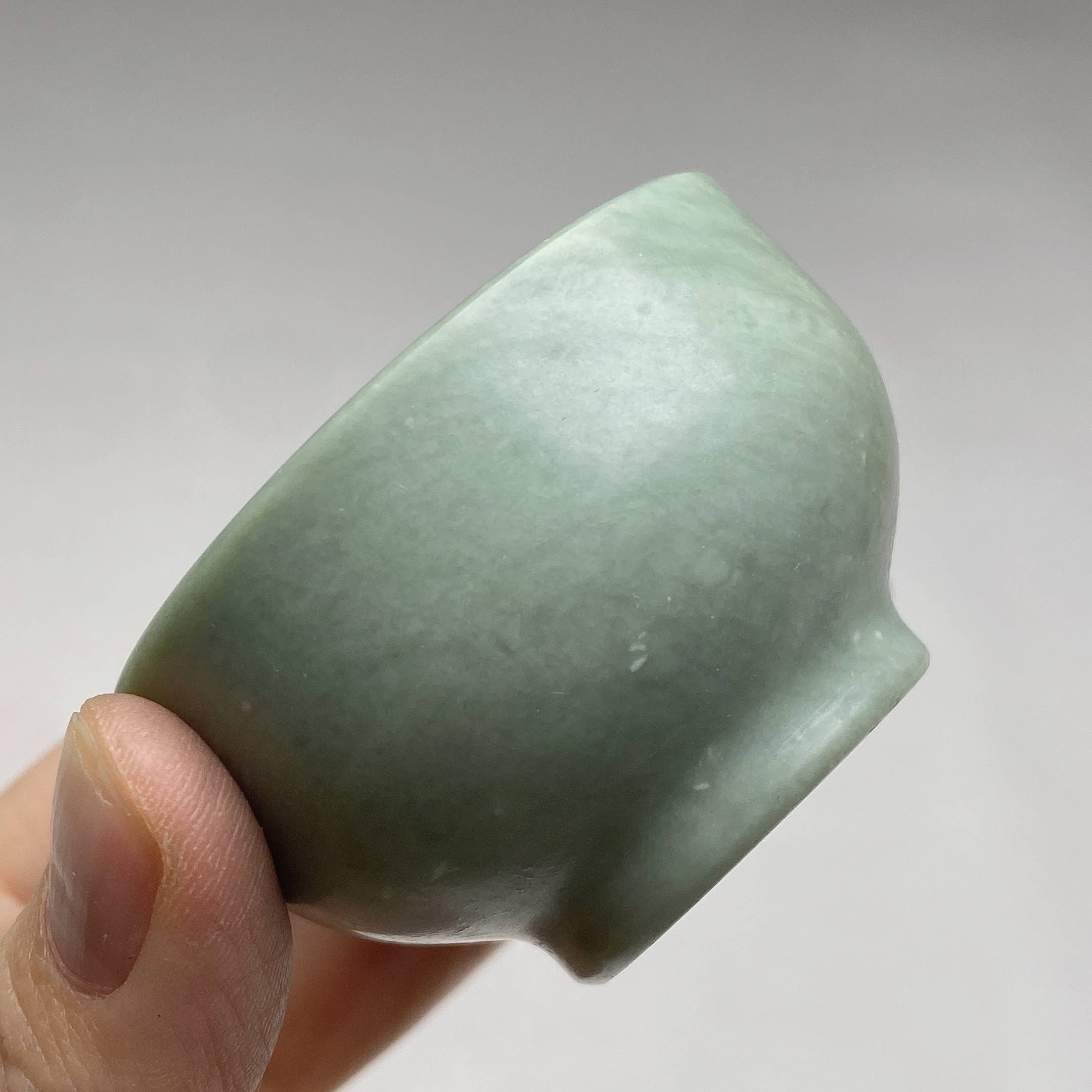 Grüne Jade Schale 5 cm