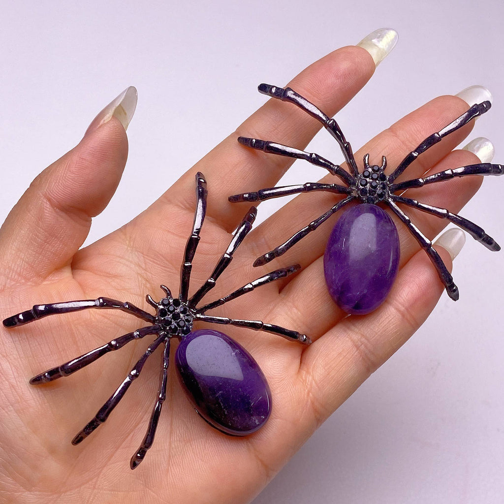 Amethyst-Spinne