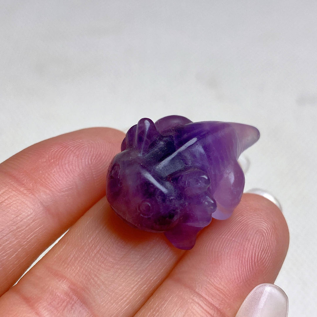 1 Zufällige Axolotl-Schnitzerei 30 mm