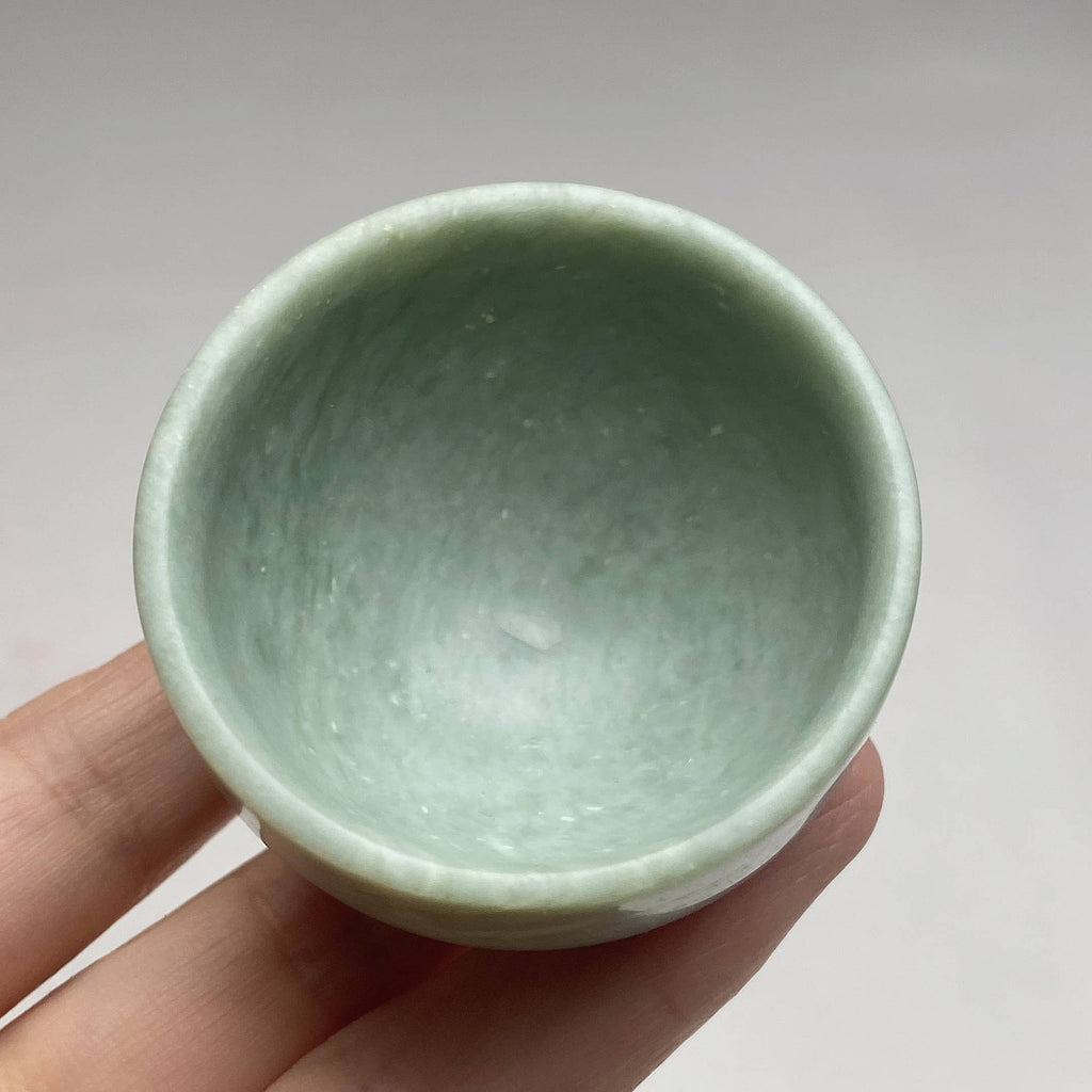 Grüne Jade Schale 5 cm
