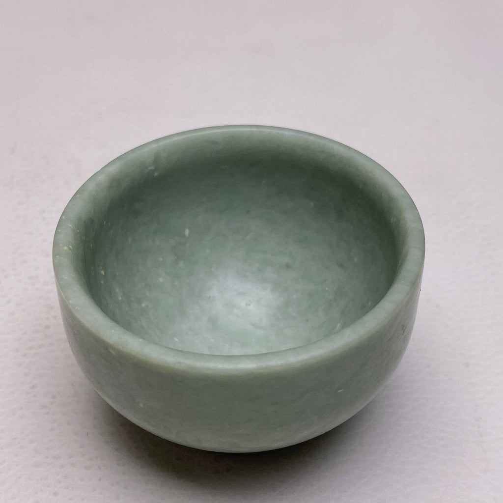 Grüne Jade Schale 5 cm