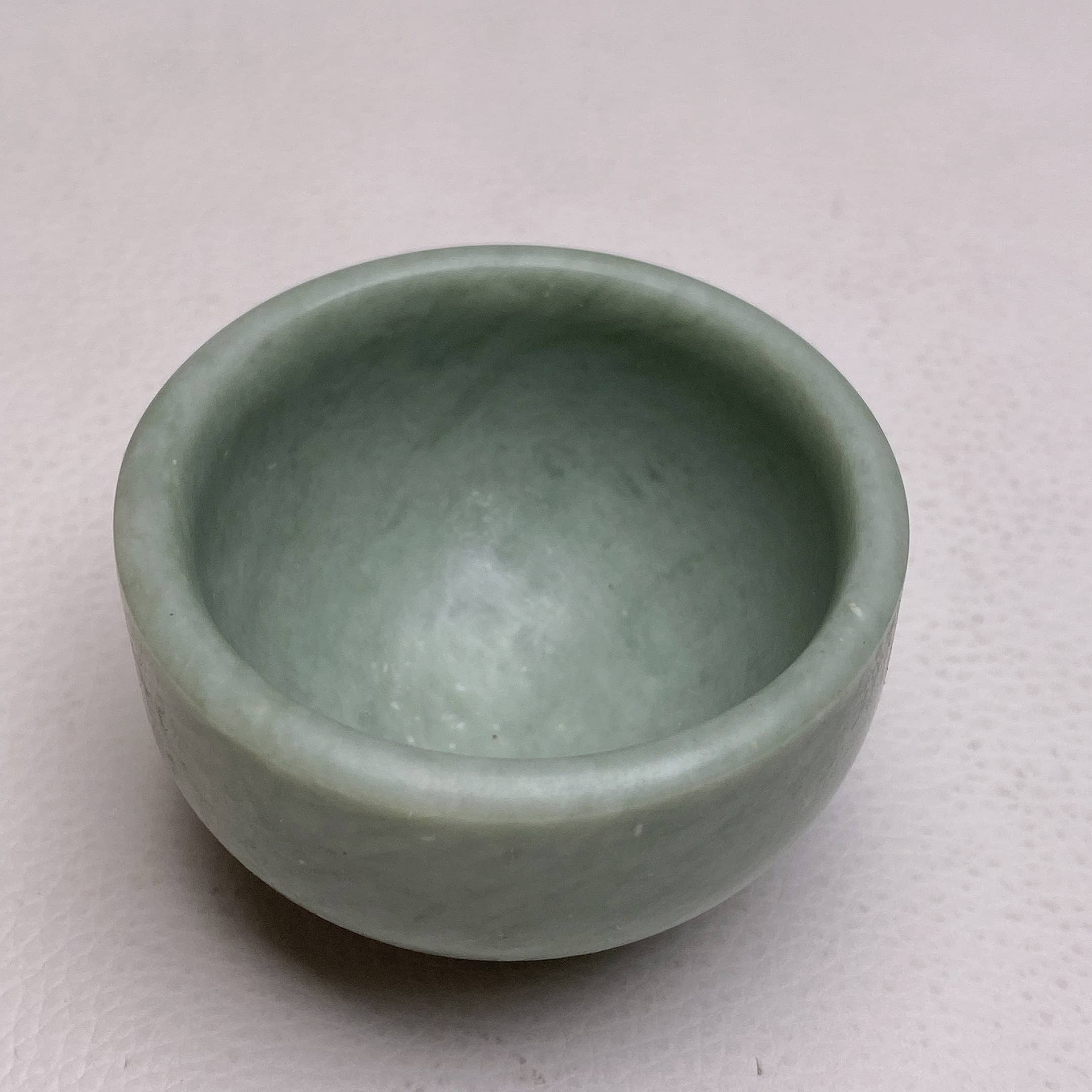 Grüne Jade Schale 5 cm