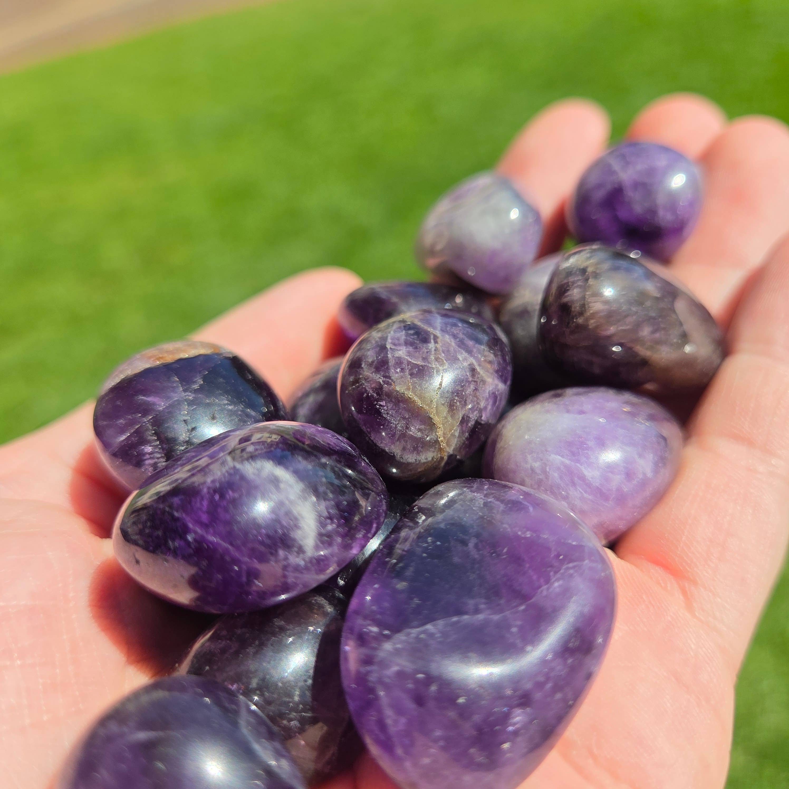 Amethyst-Trommelstein 15–25 mm