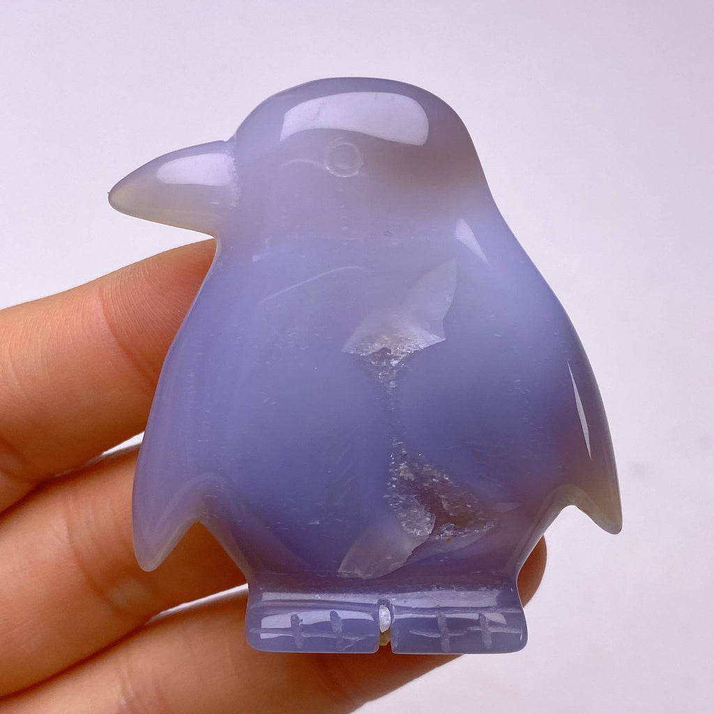 Achat Pinguin-Schnitzerei 52 mm