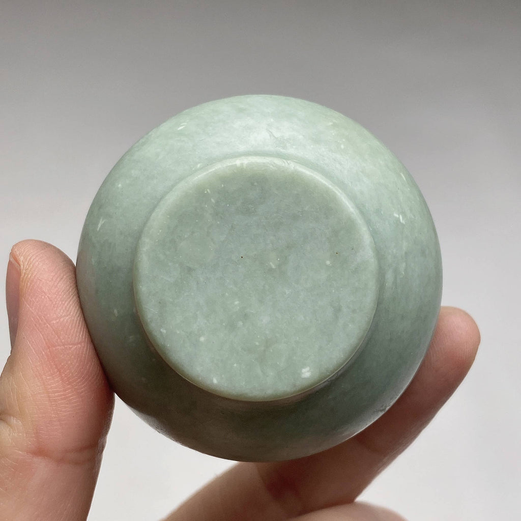 Grüne Jade Schale 5 cm