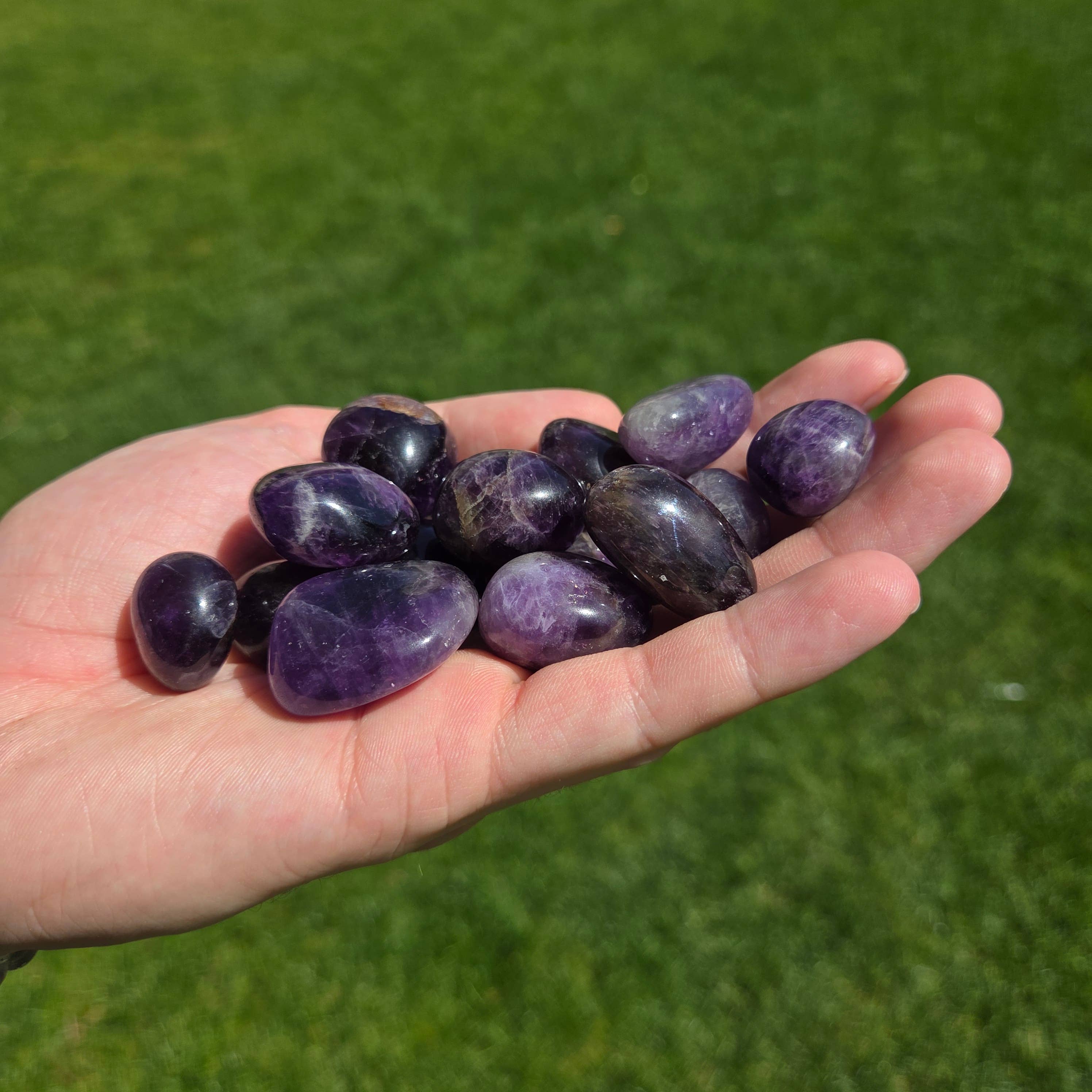 Amethyst-Trommelstein 15–25 mm