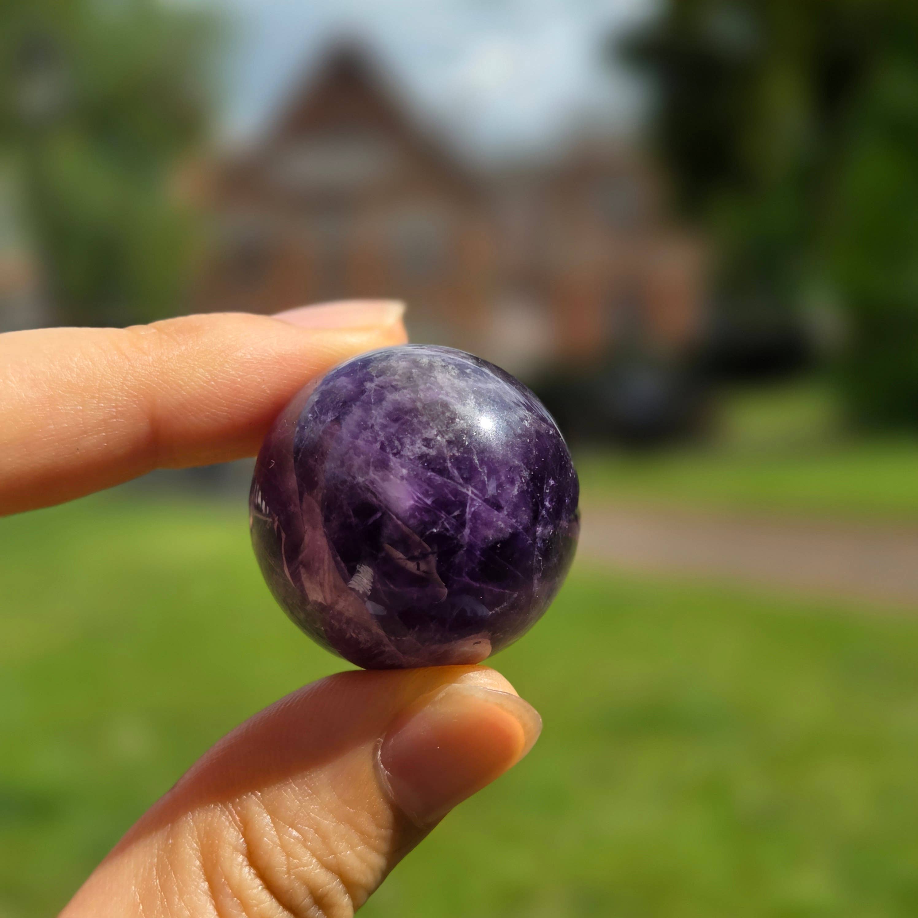 Dream-Amethystkugel, 30 mm