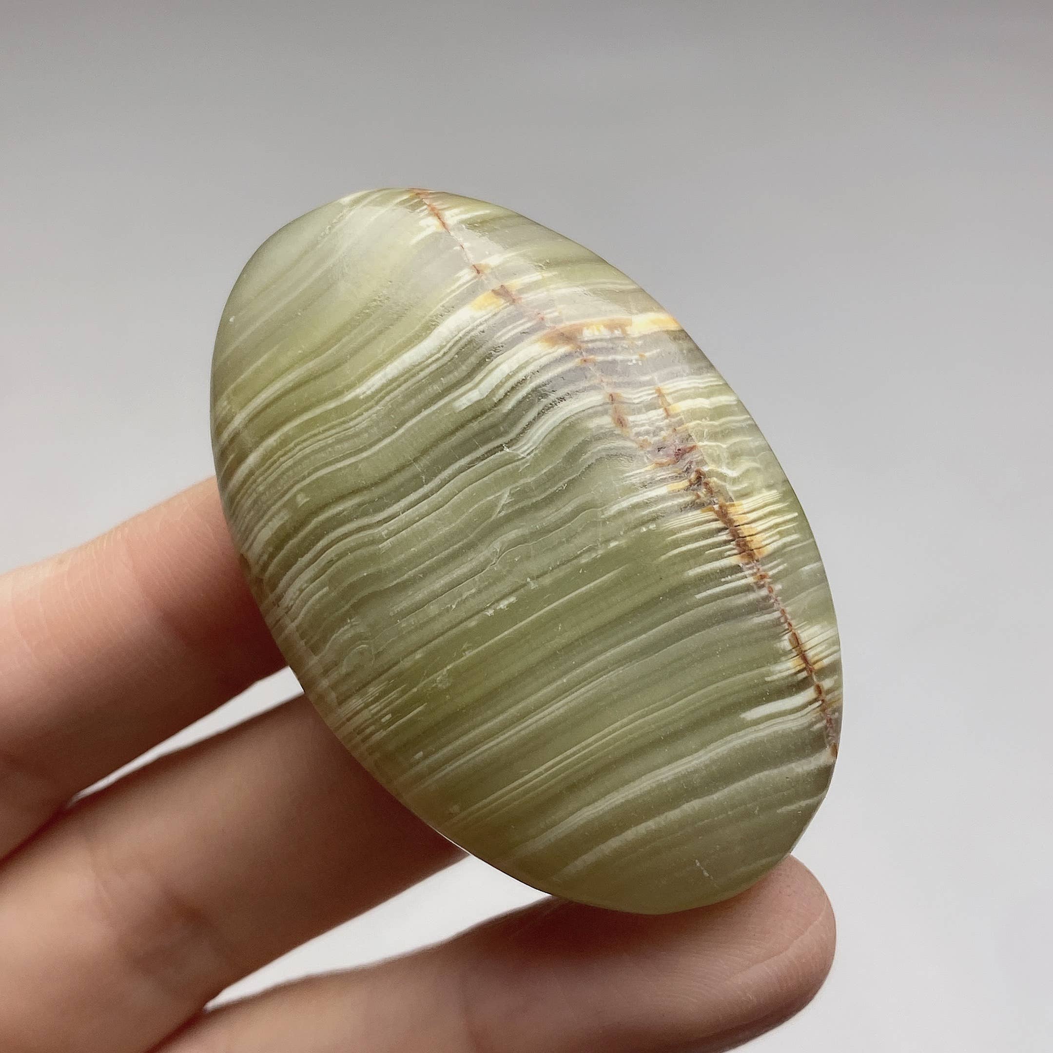 Afghanische-Jade Handstein circa 5cm