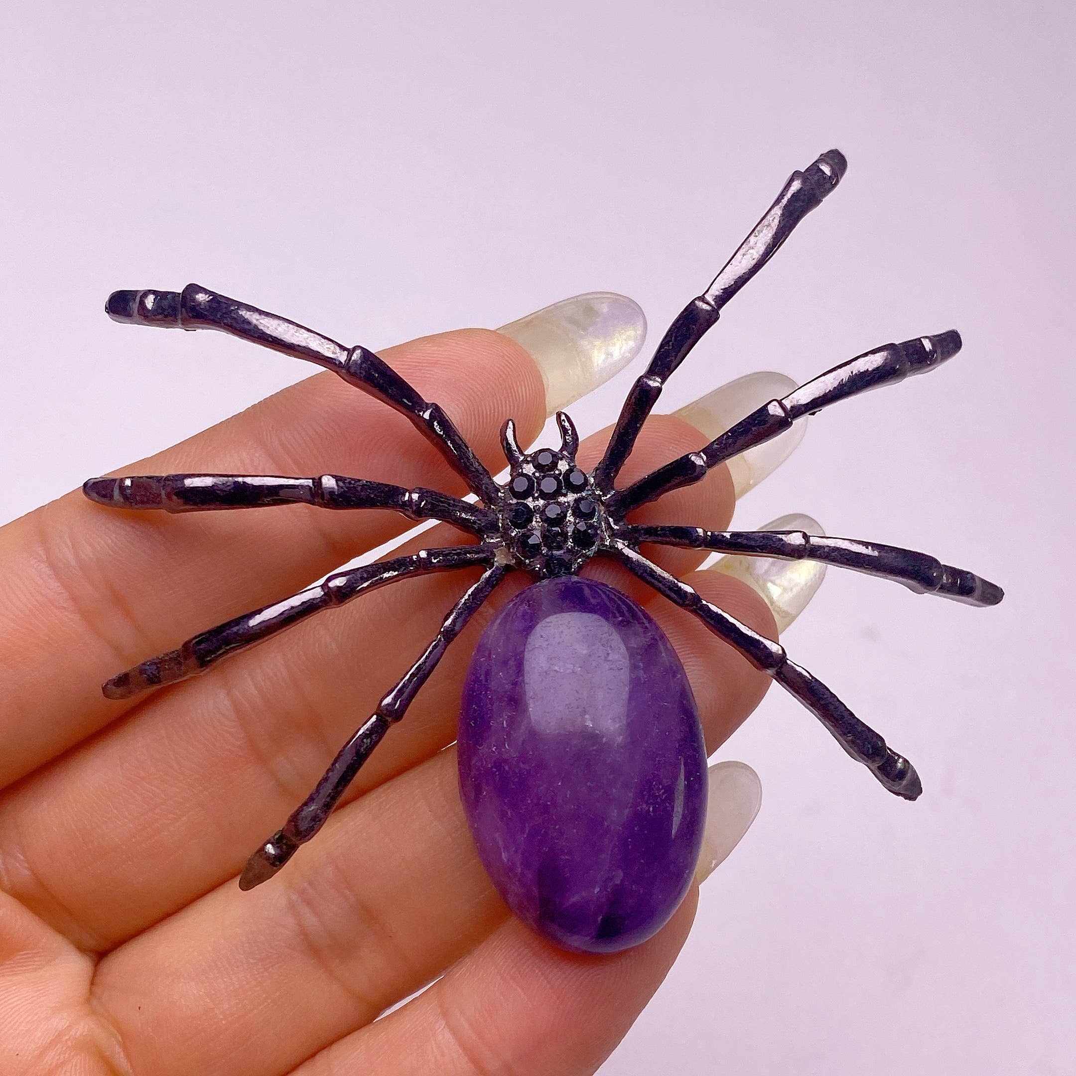 Amethyst-Spinne