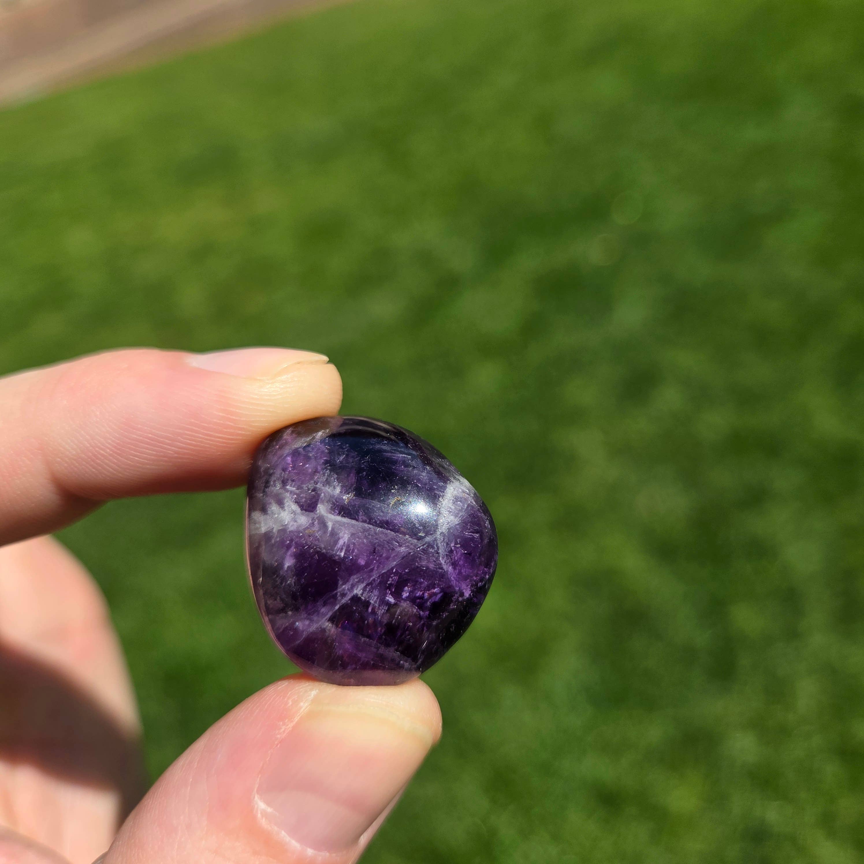Amethyst-Trommelstein 15–25 mm