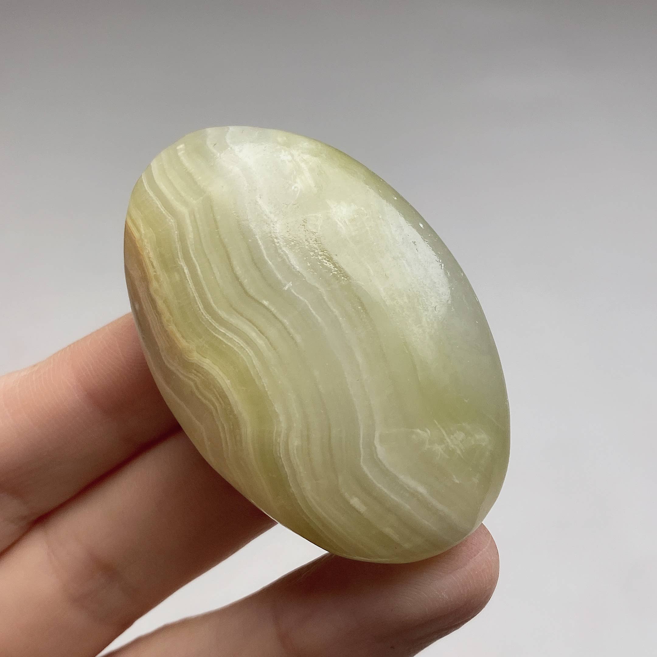 Afghanische-Jade Handstein circa 5cm