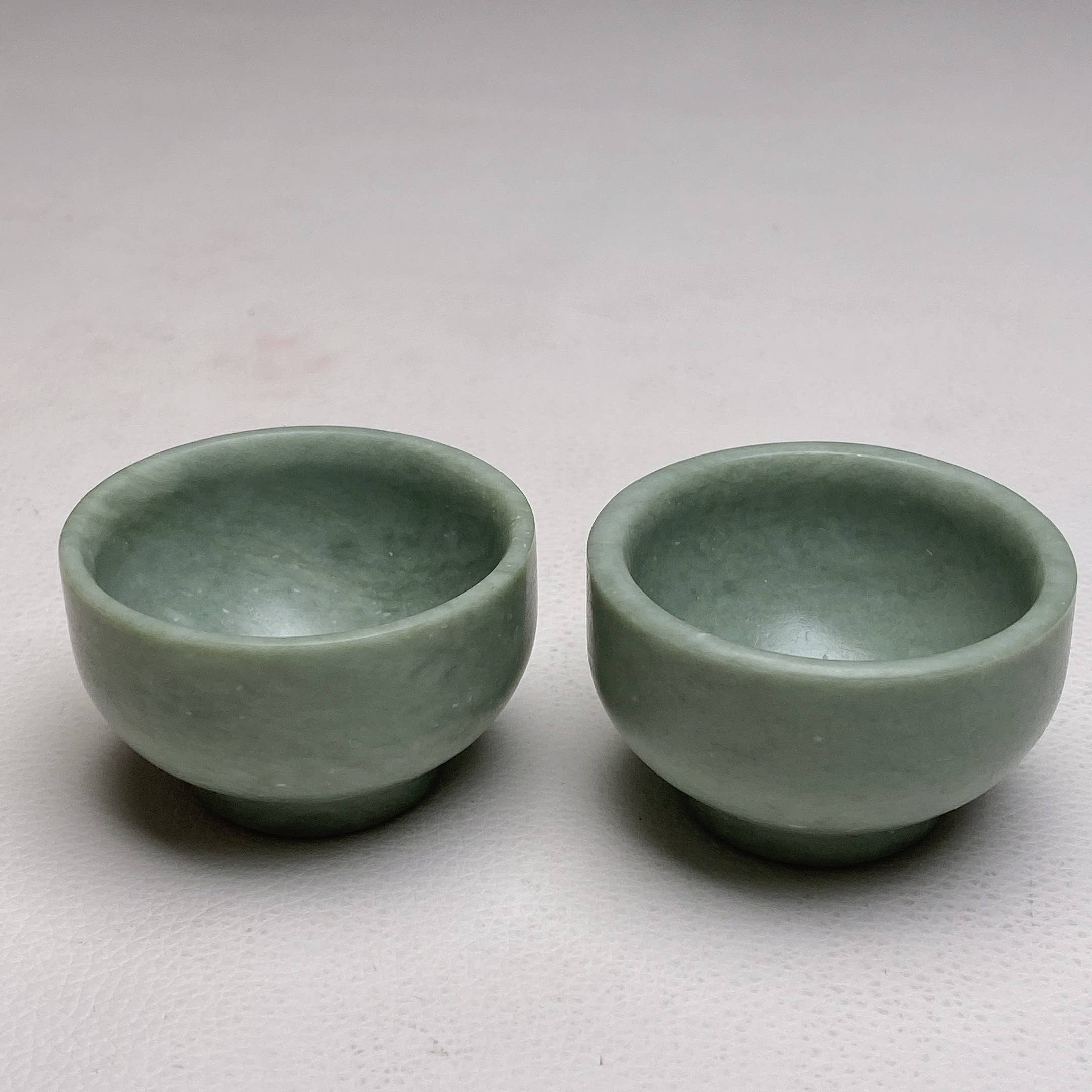 Grüne Jade Schale 5 cm