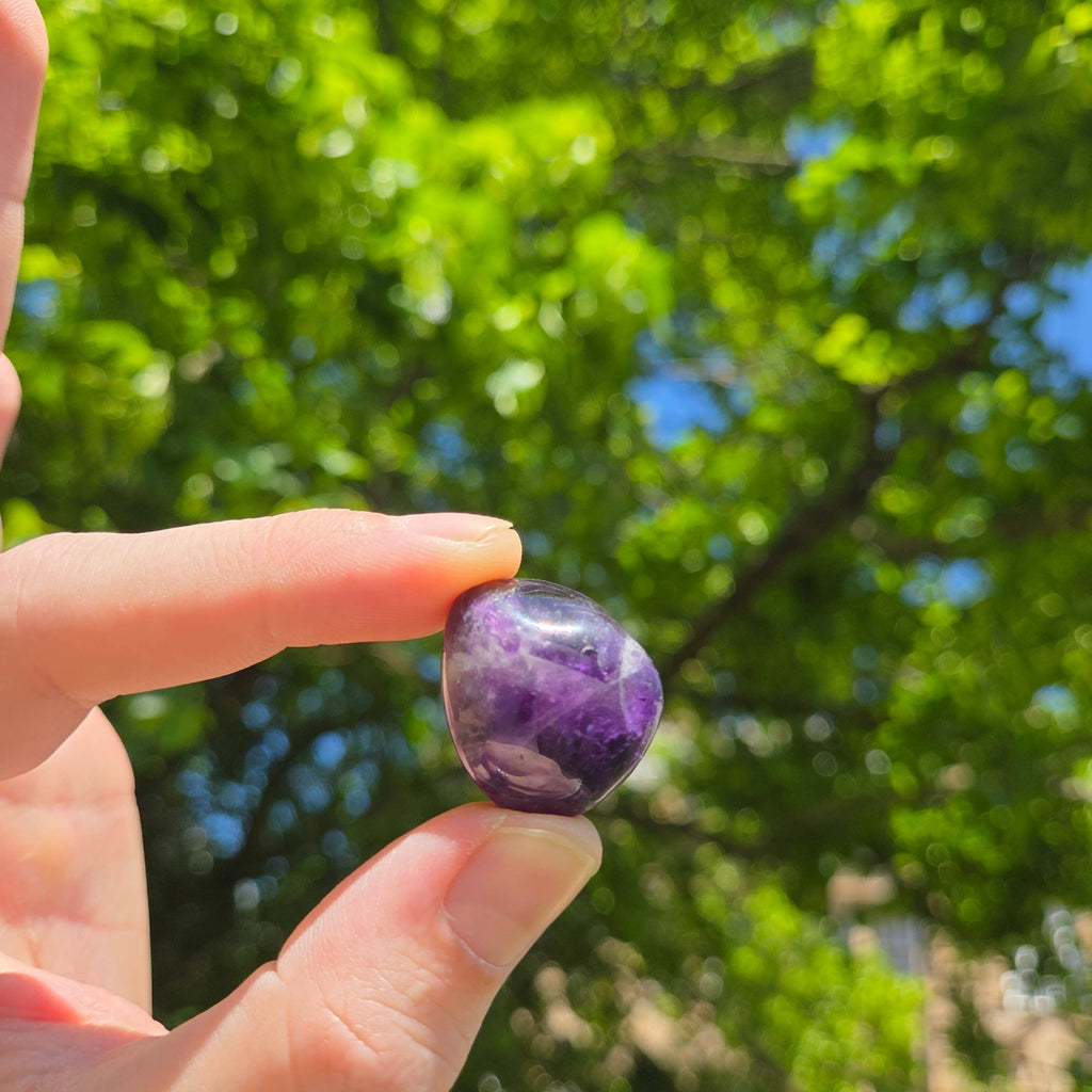 Amethyst-Trommelstein 15–25 mm