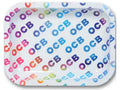 Metall Drehunterlage "OCB Regenbogen" 29x18,5x2,5 cm